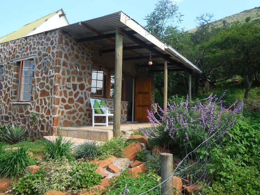 The Cottage and its garden