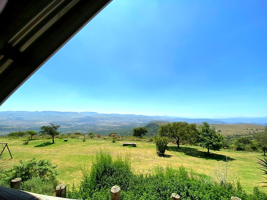 Looking out over the valley